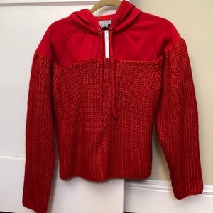 Red sweater